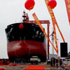 Ship Launching relying on Airbags