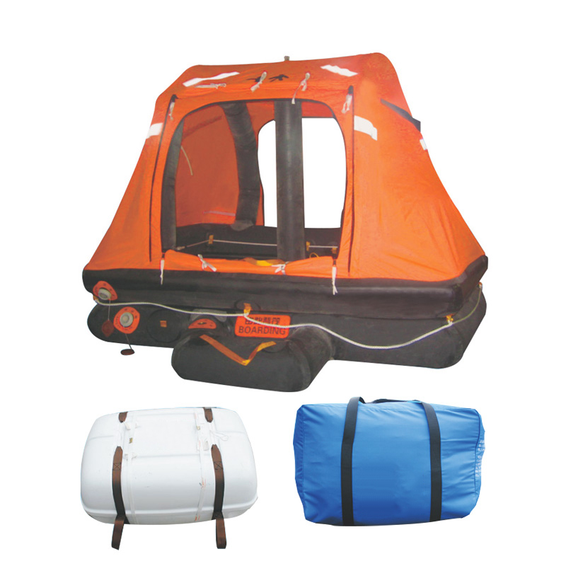 THROWING TYPE SELF-RIGHTING INFLATABLE LIFERAFT FOR YACHTS TYPE UZ