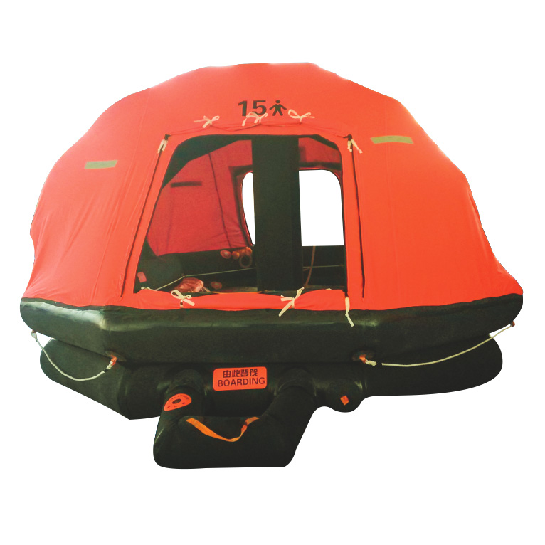 THROWING TYPE AUTOMATICALLY INFLATABLE LIFERAFT TYPE AZ